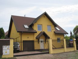 Elewacje - Dom jednorodzinny w Warszawa-Wesoa -